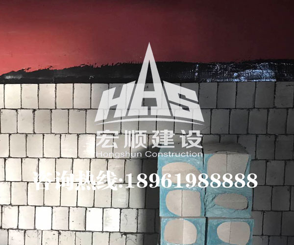 80米砼煙囪更換內襯